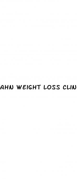 ahn weight loss clinic