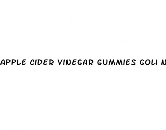 apple cider vinegar gummies goli nutrition stores