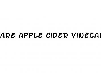 are apple cider vinegar gummies