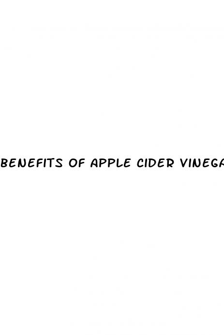 benefits of apple cider vinegar for weight loss