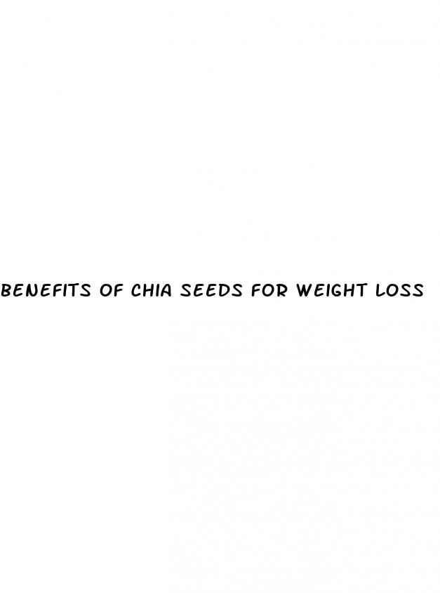 benefits of chia seeds for weight loss