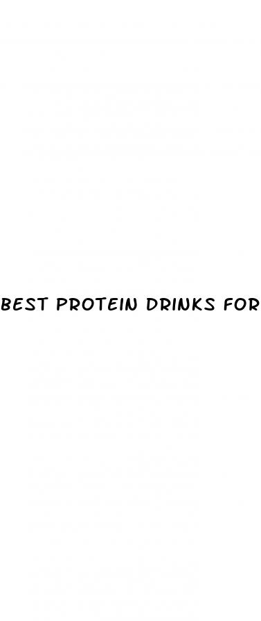 best protein drinks for weight loss