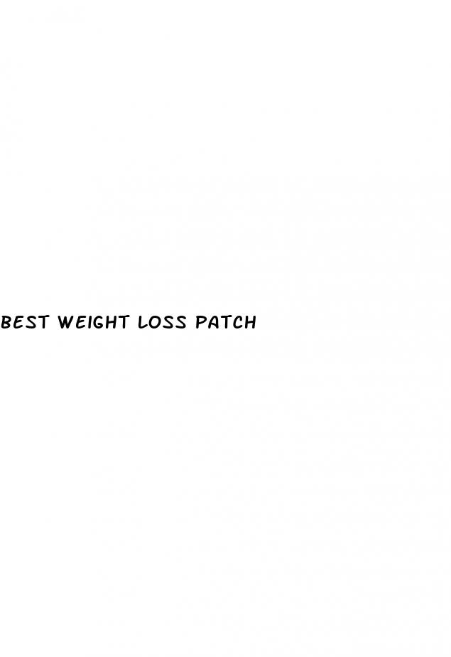 best weight loss patch
