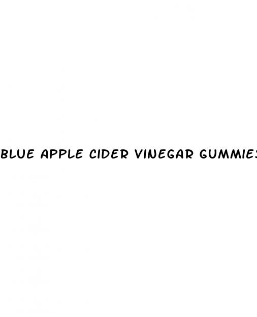 blue apple cider vinegar gummies