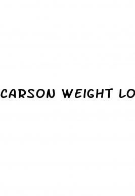 carson weight loss