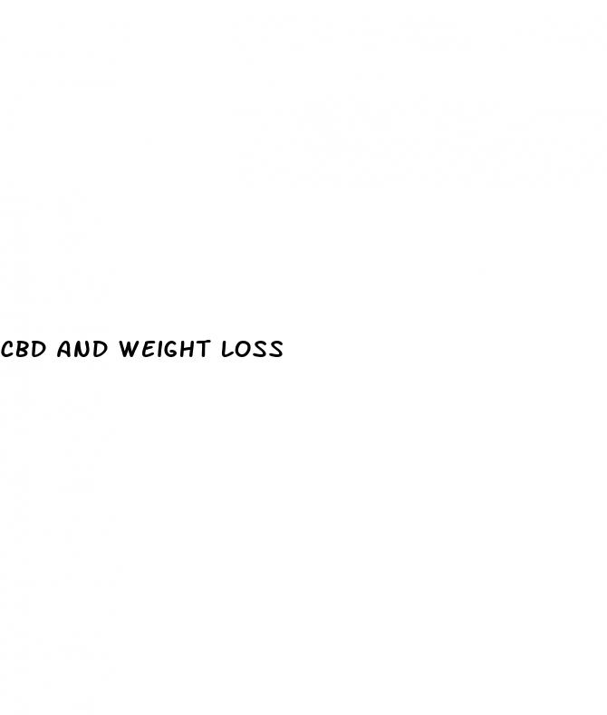 cbd and weight loss