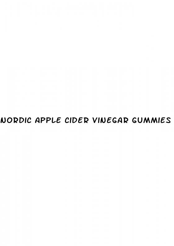 nordic apple cider vinegar gummies