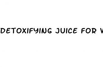 detoxifying juice for weight loss