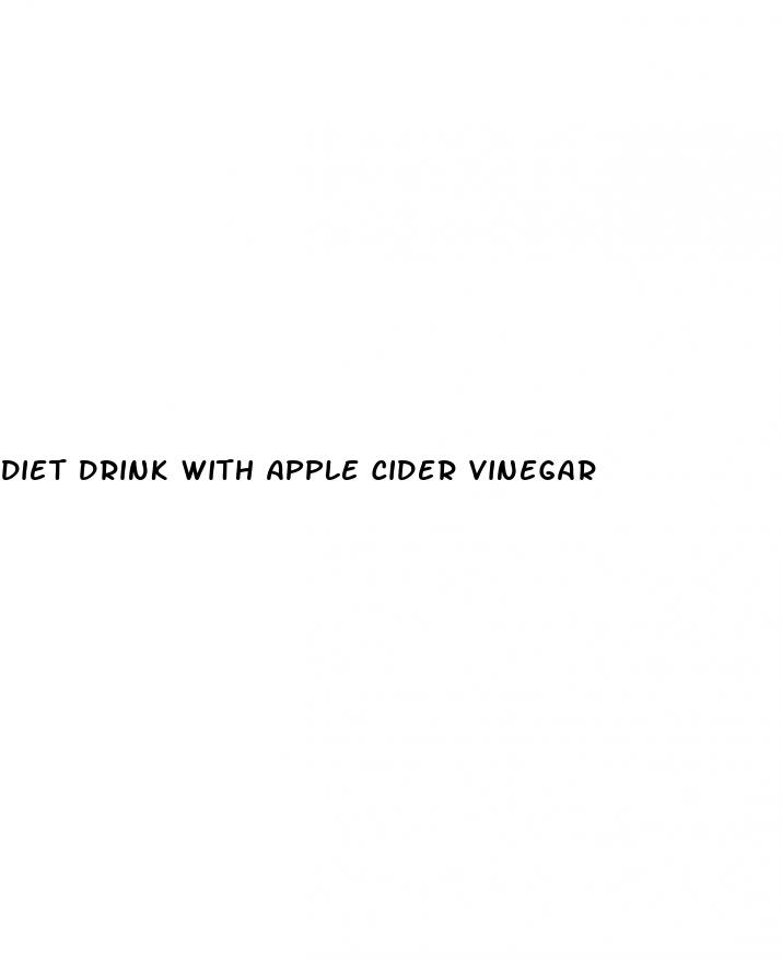diet drink with apple cider vinegar
