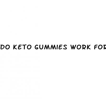 do keto gummies work for men