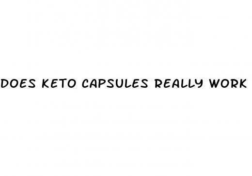 does keto capsules really work