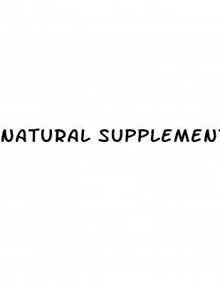 natural supplement for weight loss