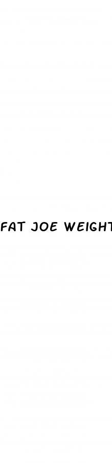 fat joe weight loss