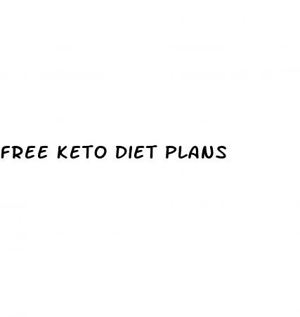 free keto diet plans