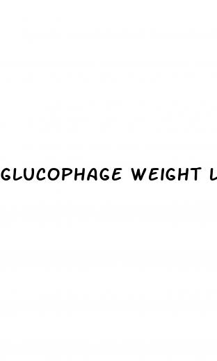 glucophage weight loss