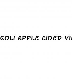 goli apple cider vinegar gummies nutrition information