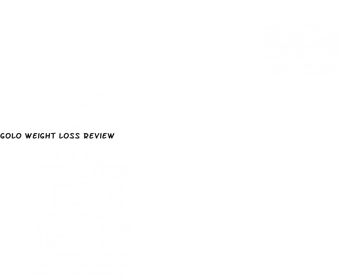 Golo Weight Loss Review