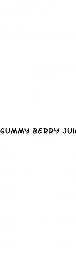 gummy berry juice slimming mixture