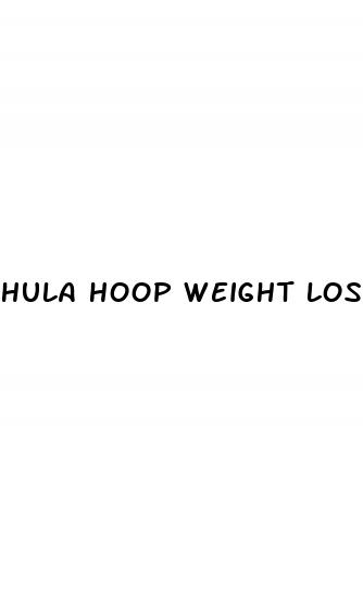 hula hoop weight loss