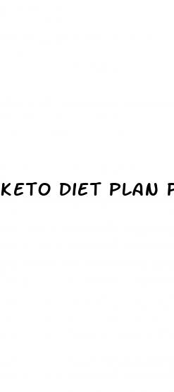 keto diet plan pdf