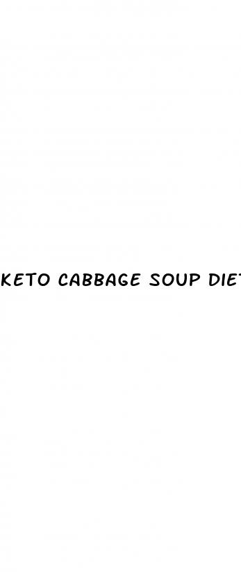 keto cabbage soup diet