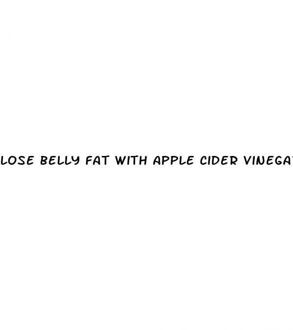 lose belly fat with apple cider vinegar