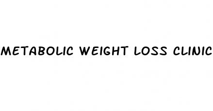 metabolic weight loss clinic ca