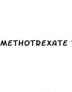 methotrexate weight loss