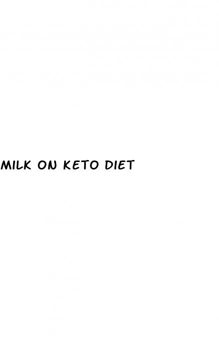 milk on keto diet