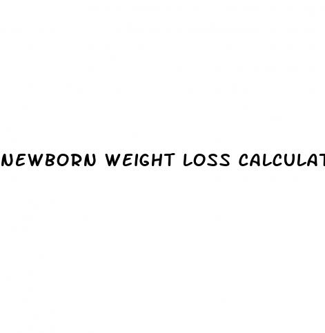 newborn weight loss calculation
