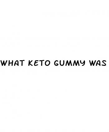 what keto gummy was on shark tank