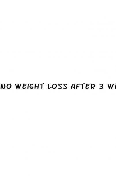 no weight loss after 3 weeks of exercise