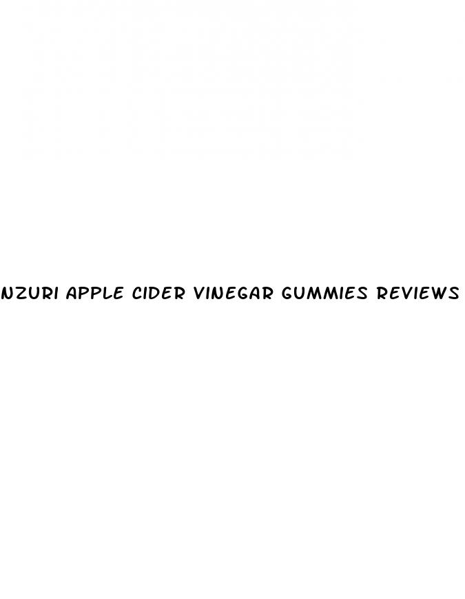 nzuri apple cider vinegar gummies reviews
