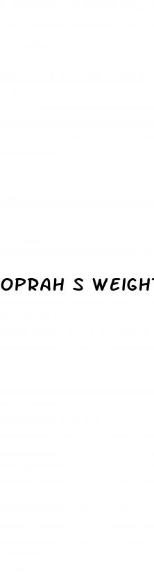 oprah s weight today