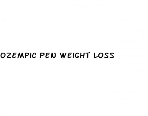 ozempic pen weight loss