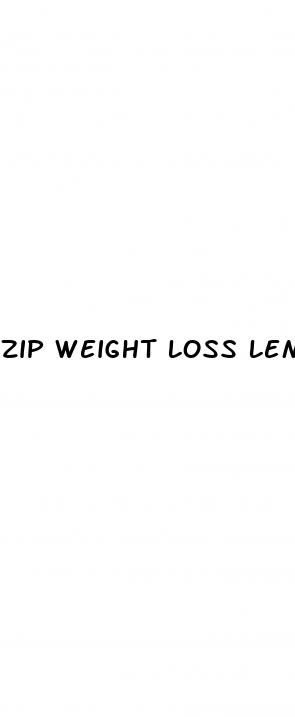 zip weight loss lemonade