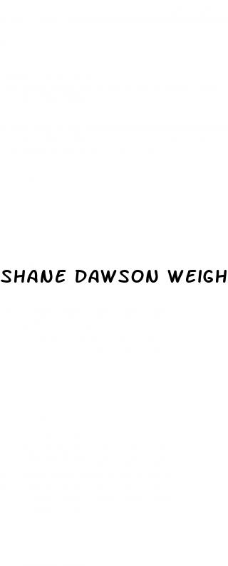 shane dawson weight loss