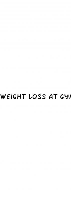 weight loss at gym