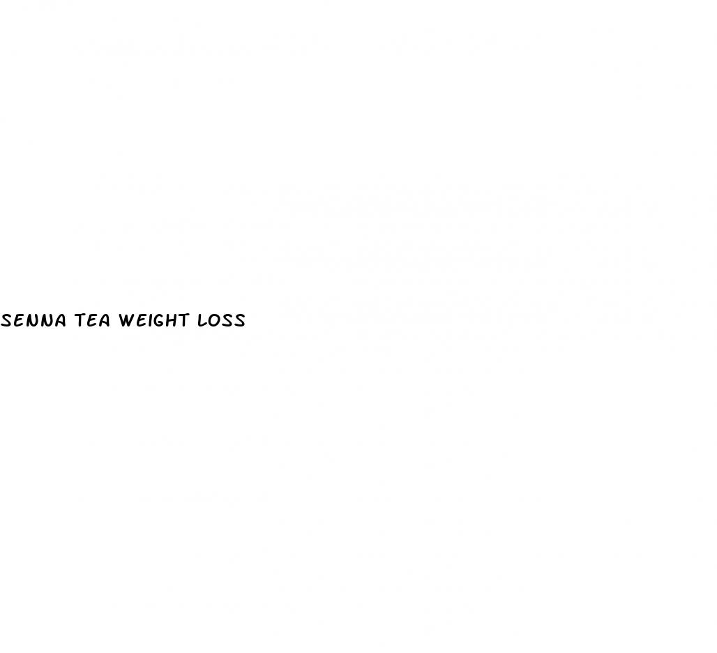 senna tea weight loss