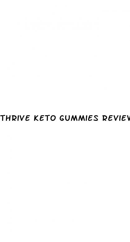 thrive keto gummies review