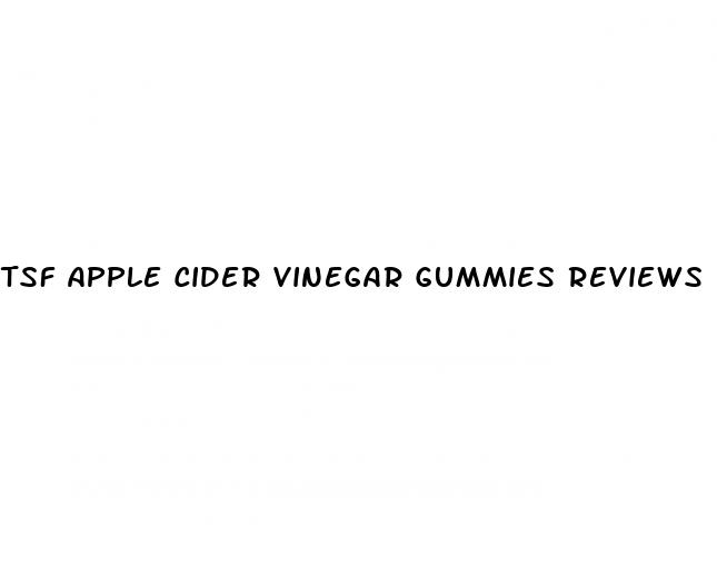 tsf apple cider vinegar gummies reviews