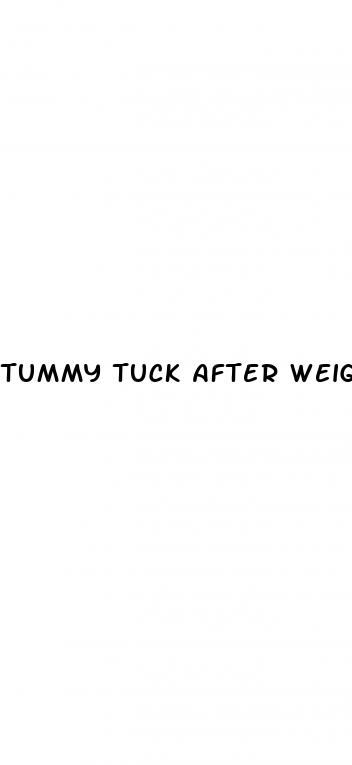 tummy tuck after weight loss