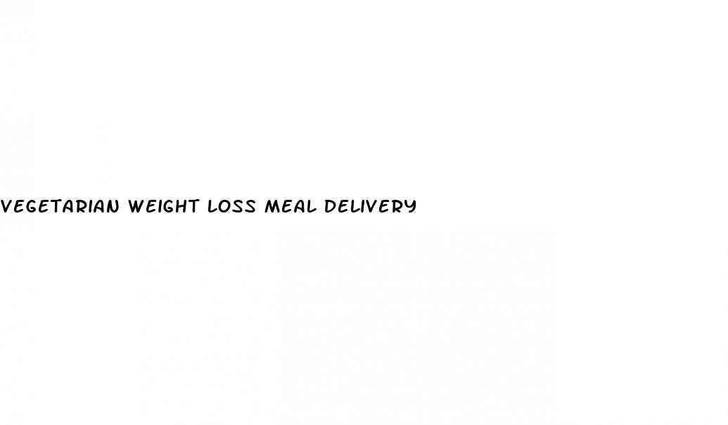 vegetarian weight loss meal delivery