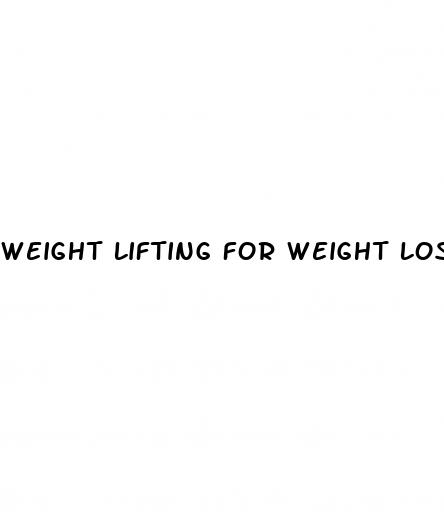 weight lifting for weight loss female plan at home