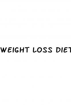 weight loss diet program