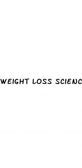 weight loss science