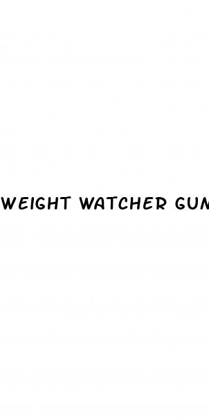 weight watcher gummies