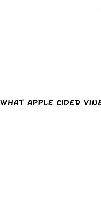 what apple cider vinegar good for