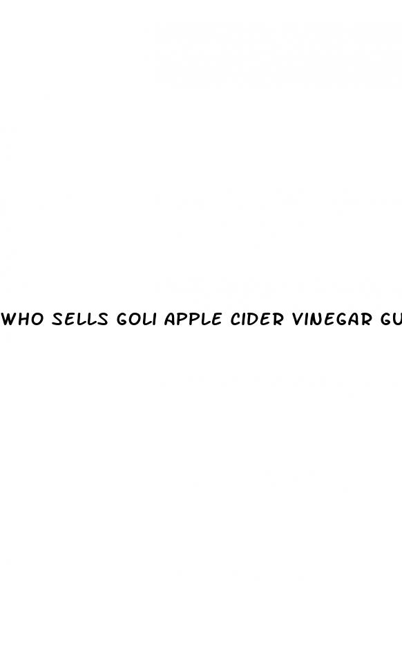 who sells goli apple cider vinegar gummies