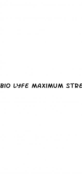 bio lyfe maximum strength cbd gummies